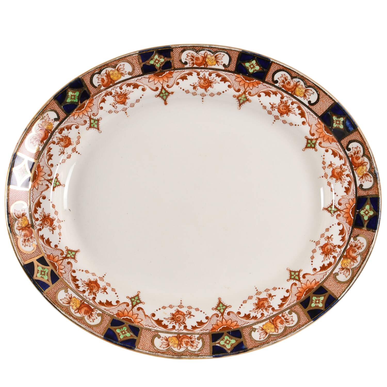 FTH6 13" Oval Serving Platter by Thomas Forester & Sons-1