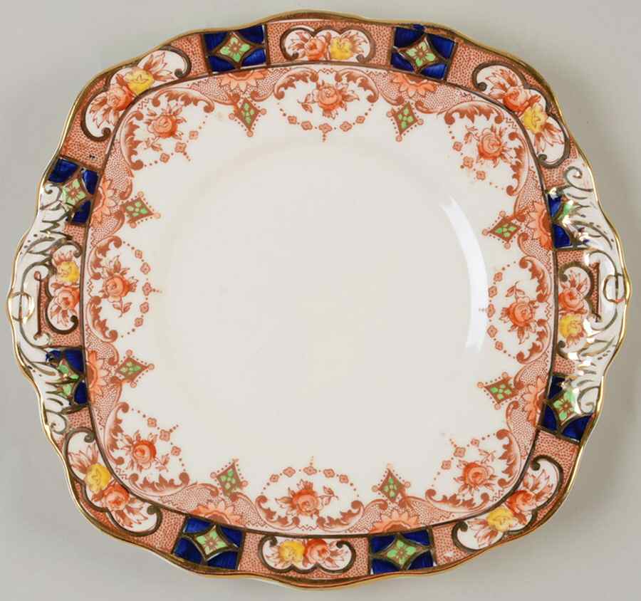 FTH6 Handled Cake Plate by Thomas Forester & Sons-1