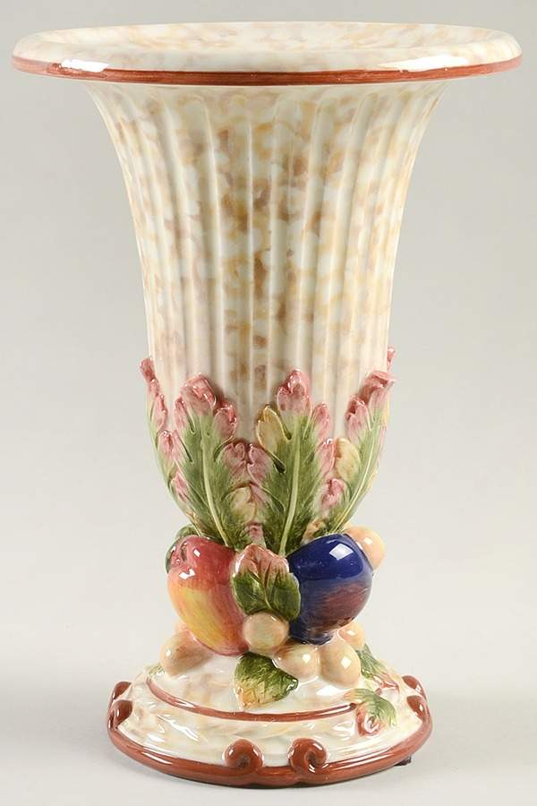 Venetian Romance 9" Vase by Fitz & Floyd-1