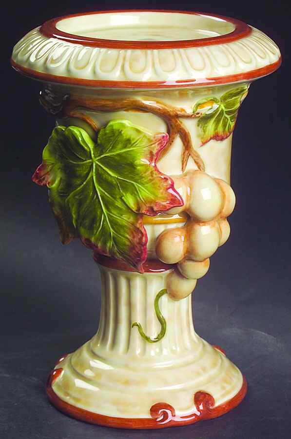 Venetian Romance 8" Pillar Candleholder by Fitz & Floyd-1