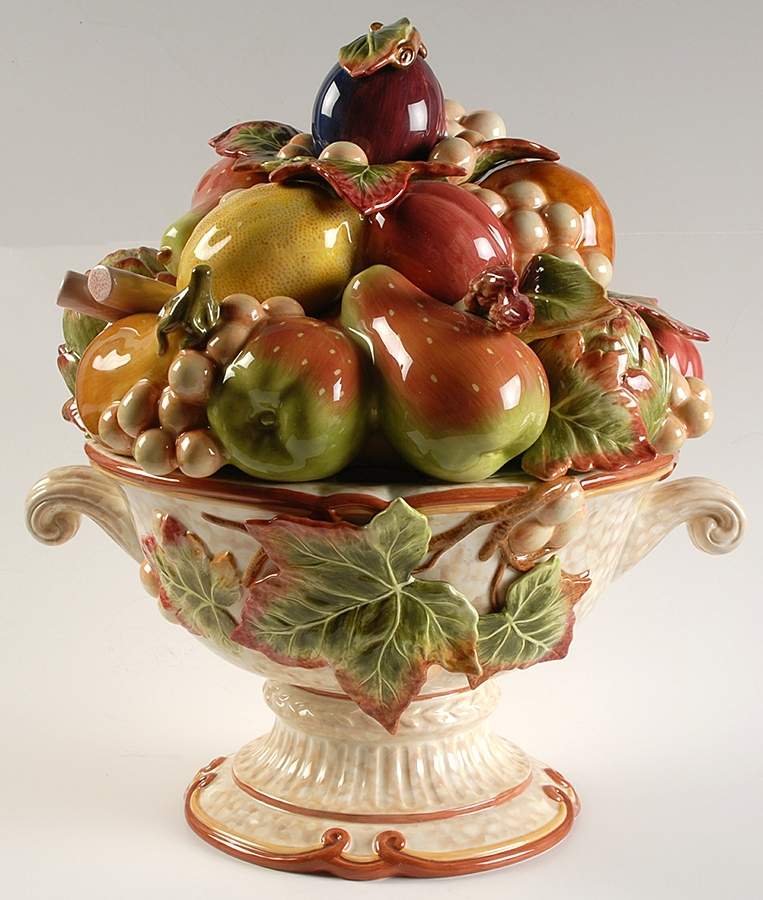 Venetian Romance Tureen &  Lid by Fitz & Floyd-1