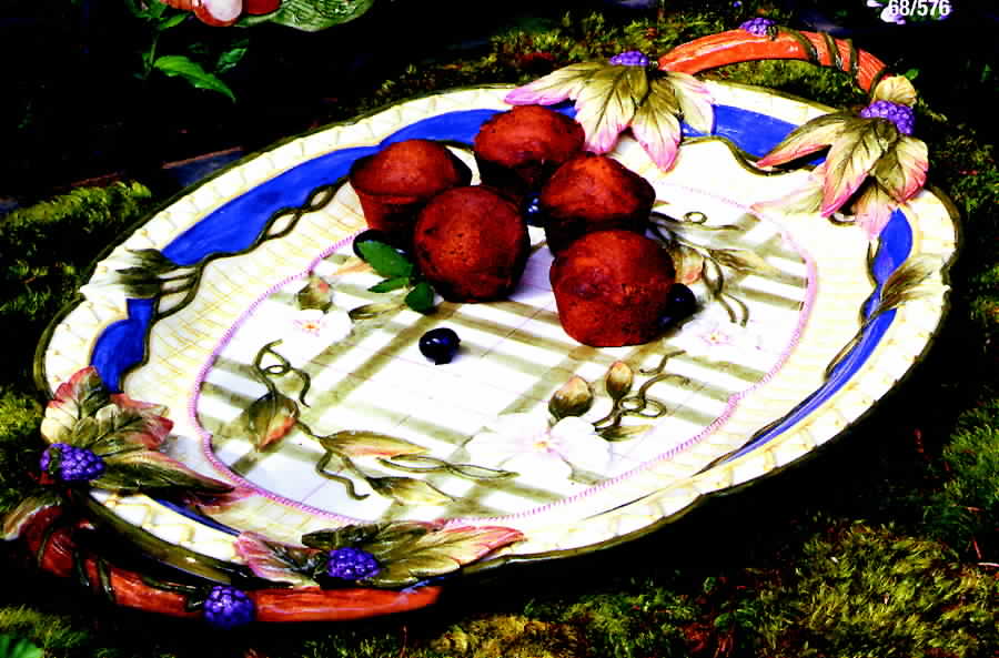 Somerset (Giftware) 20" Oval Serving Platter by Fitz & Floyd-1