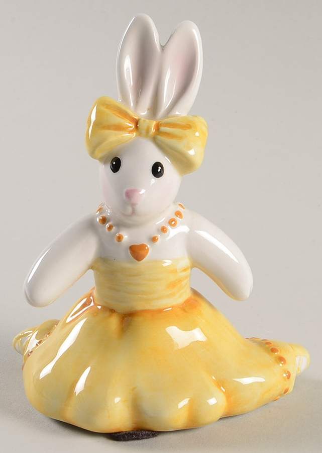 Be Bop Bunnies Small Rabbit Figurine by Fitz & Floyd-1