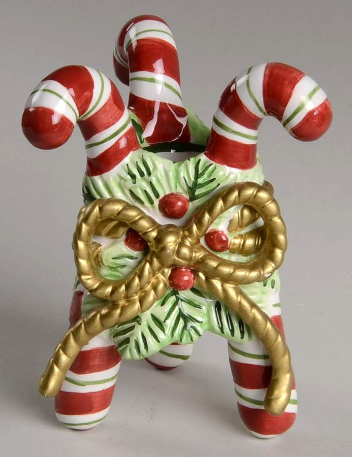 Yultide Holiday Accessories 5" Candlestick by Fitz & Floyd-1