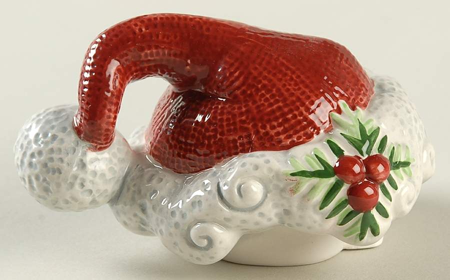 Yultide Holiday Accessories Lid for Teapot by Fitz & Floyd-1