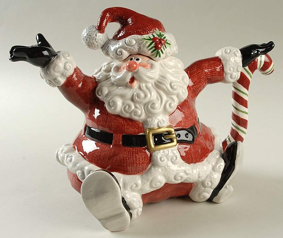 Yultide Holiday Accessories Teapot & Lid by Fitz & Floyd-1