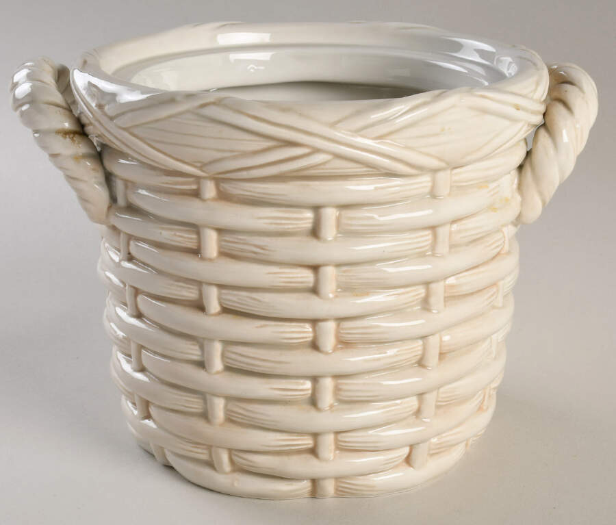 Country Gourmet Biscuit Barrel No Lid by Fitz & Floyd-1