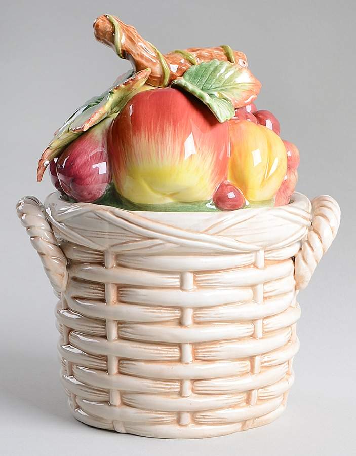 Country Gourmet Candy Jar & Lid by Fitz & Floyd-1
