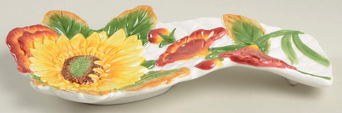 Just Us Chicks Spoon Rest/Holder (Holds 1 Spoon) by Fitz & Floyd-1