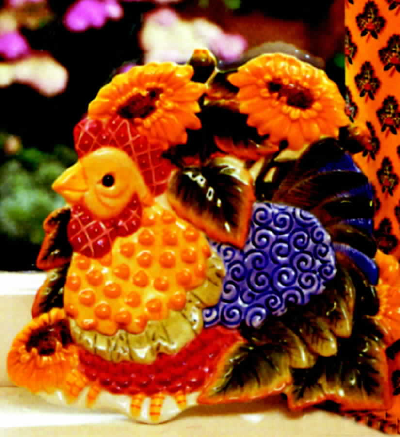 Just Us Chicks Canape Plate by Fitz & Floyd-1