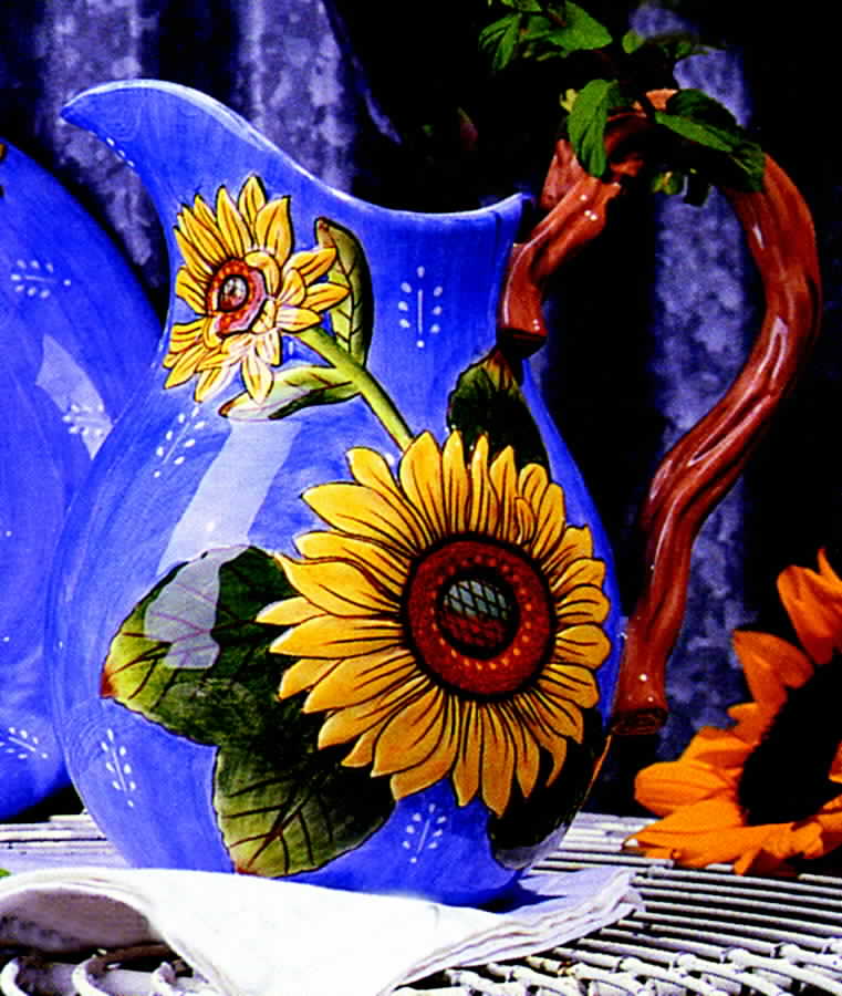 Provence (Yellow Sunflowers) Pitcher by Fitz & Floyd-1