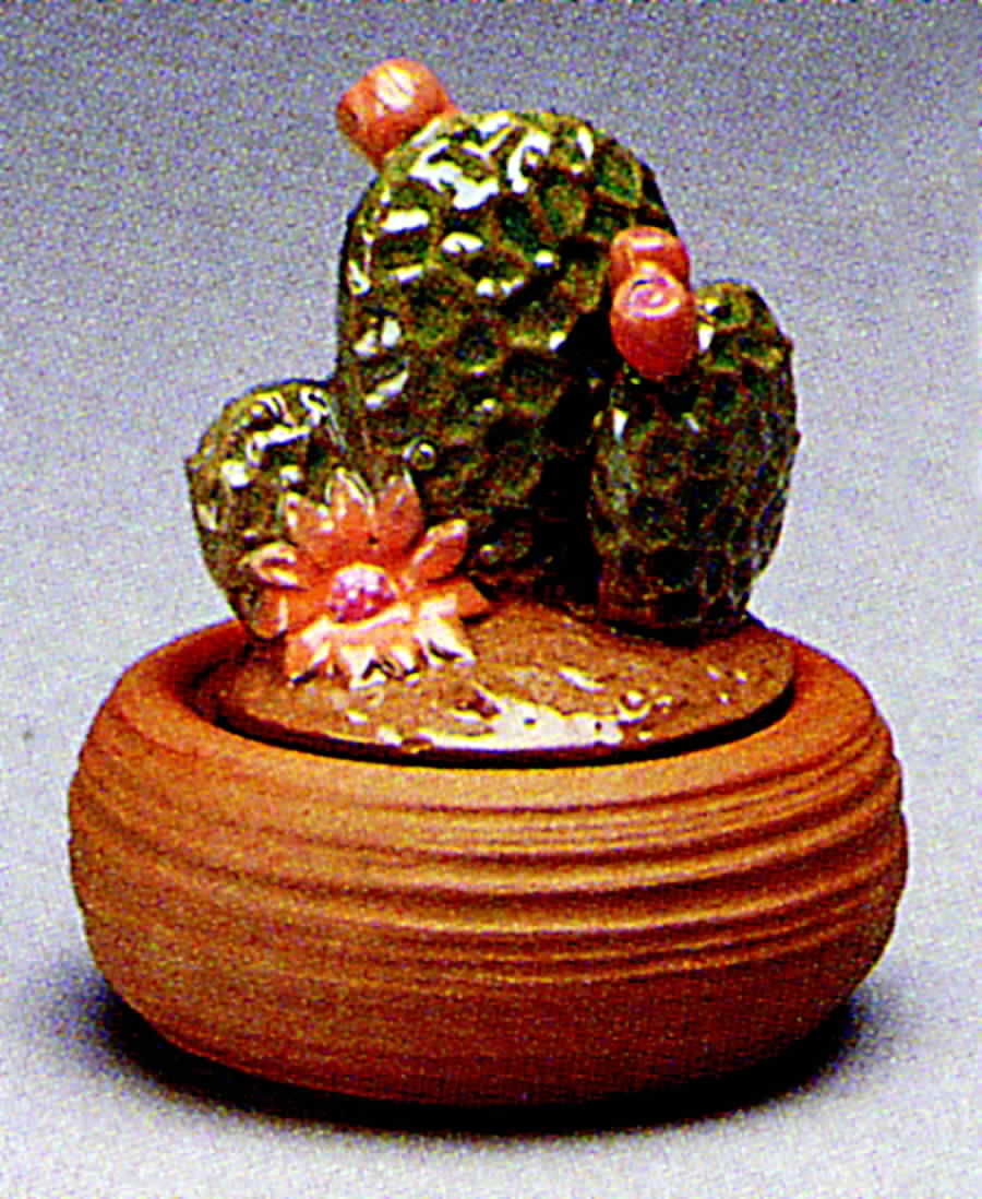Santa Fe Small Candy Box by Fitz & Floyd-1