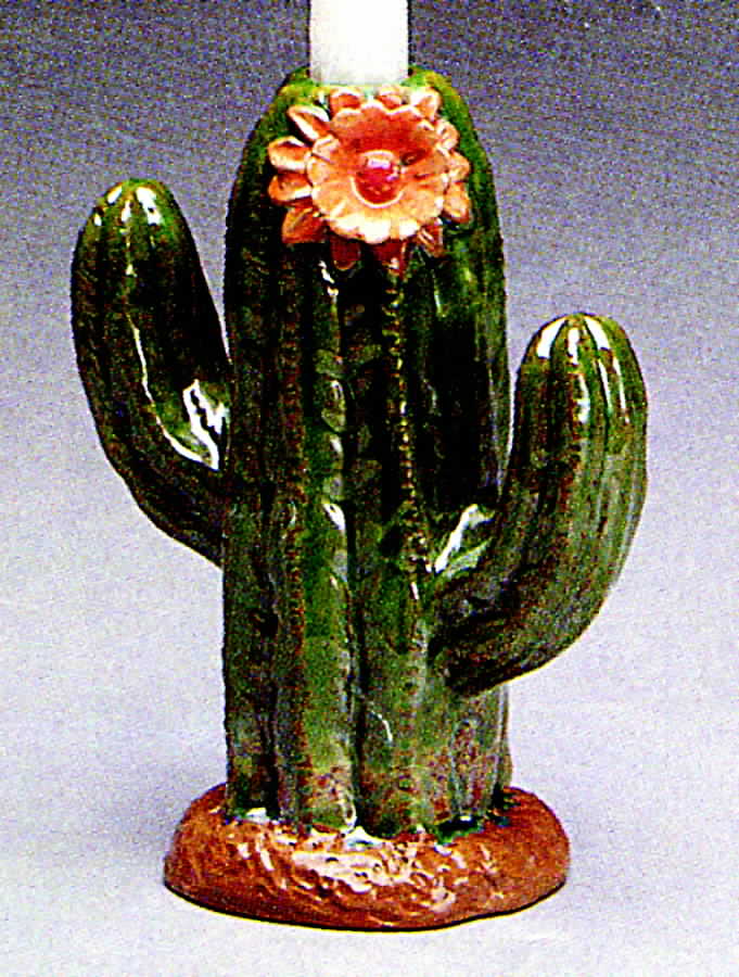 Santa Fe 6" Candlestick by Fitz & Floyd-1