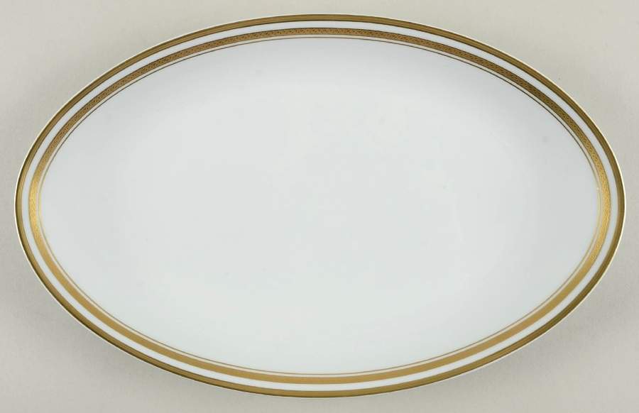 Empress Elisabeth (Made in France) 14" Oval Serving Platter by Faberge-1
