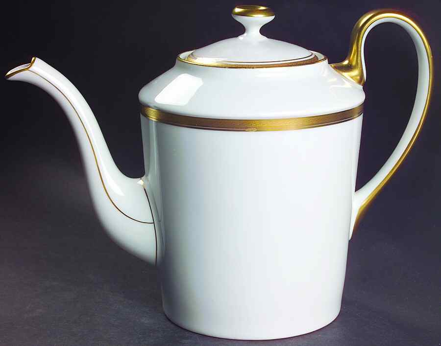Empress Elisabeth (Made in France) Coffee Pot & Lid by Faberge-1