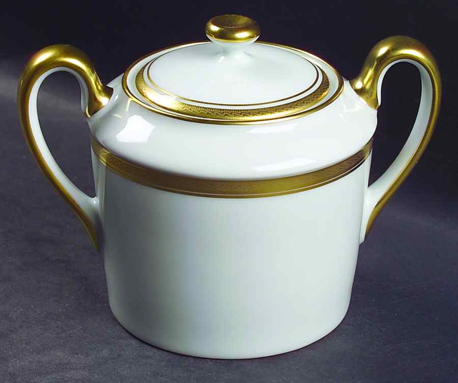 Empress Elisabeth (Made in France) Sugar Bowl & Lid by Faberge-1