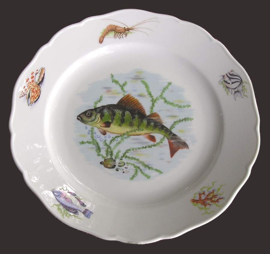 FAN27 Dinner Plate by France-1