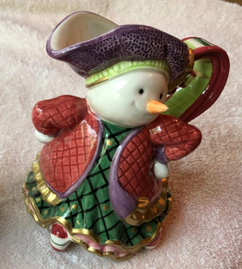 Snow Guys Creamer by Fitz & Floyd-1