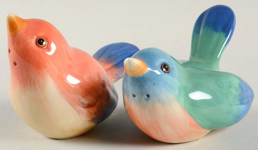 Living Color Salt & Pepper Set by Fitz & Floyd-1