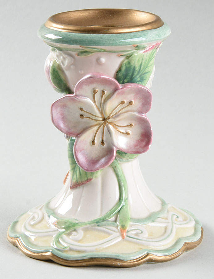 Garden Rhapsody Small Candlestick by Fitz & Floyd-1