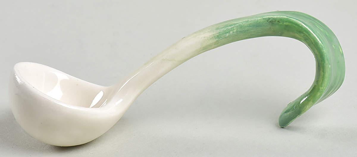 Garden Rhapsody All Ceramic Sugar Spoon by Fitz & Floyd-1