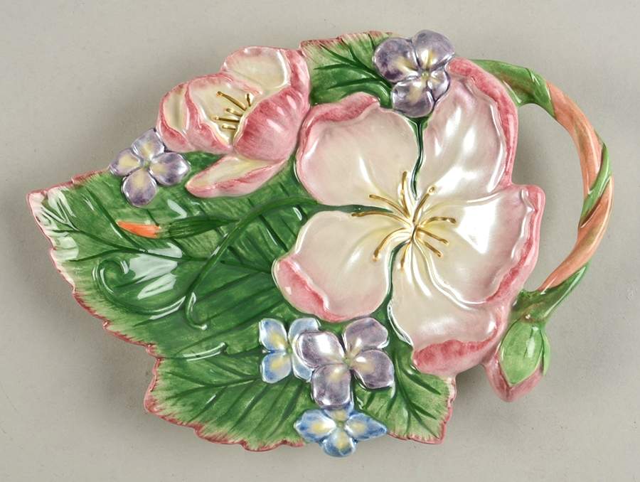 Garden Rhapsody 7" Leaf Dish by Fitz & Floyd-1