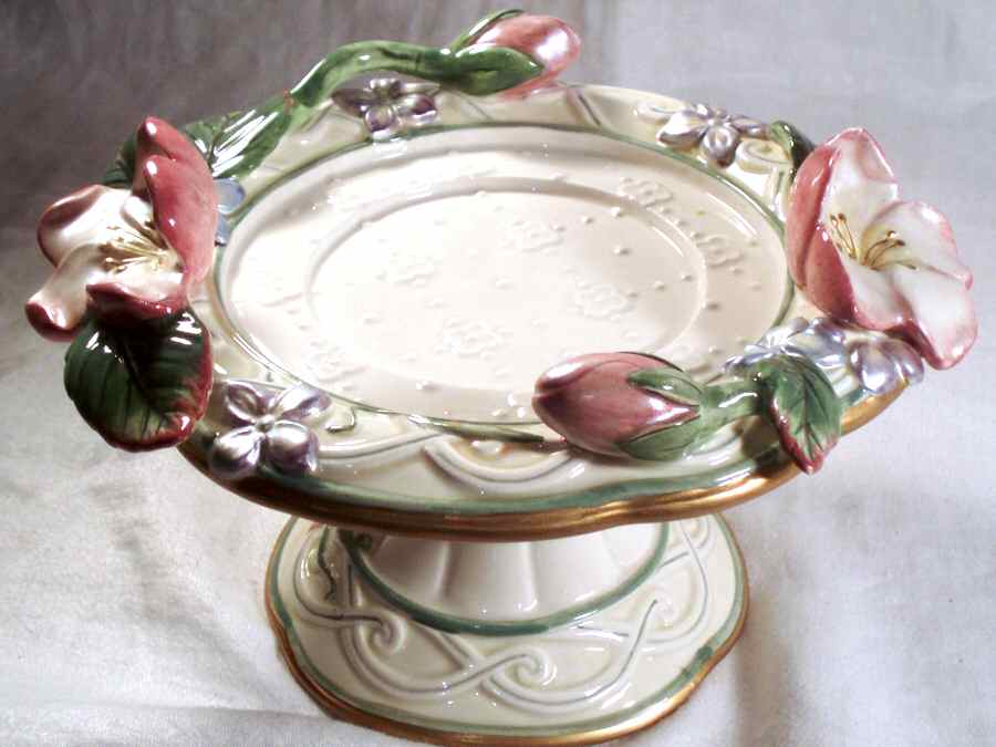 Garden Rhapsody Compote by Fitz & Floyd-1