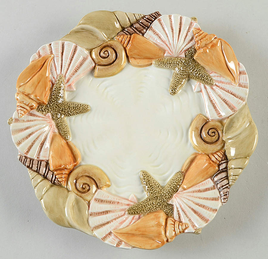 Seascape Canape Plate by Fitz & Floyd-1