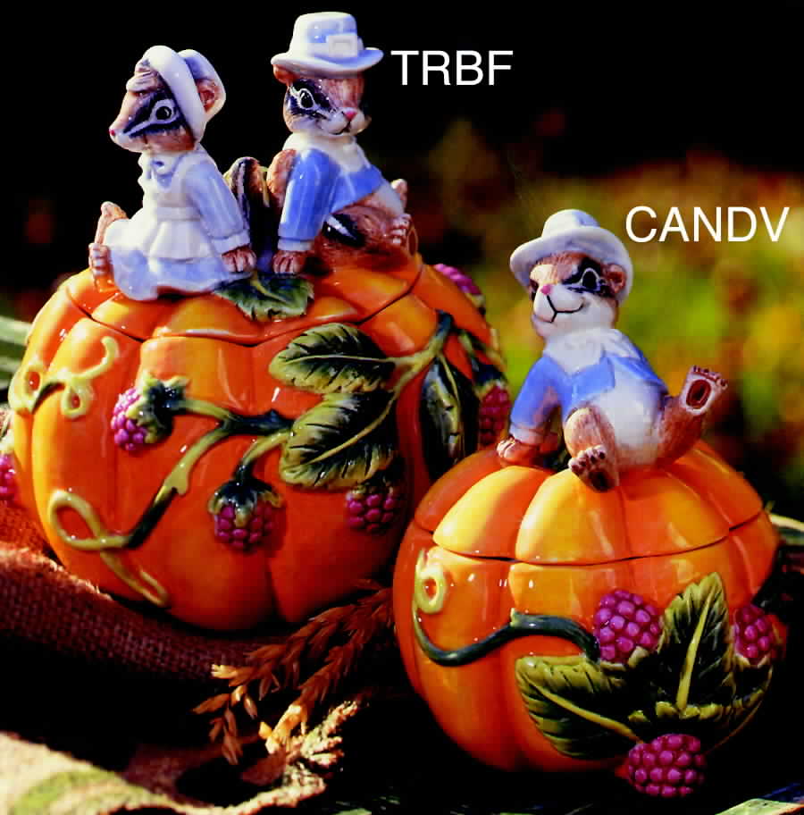 It's Harvest Time Figural Trinket Box & Lid by Fitz & Floyd-1