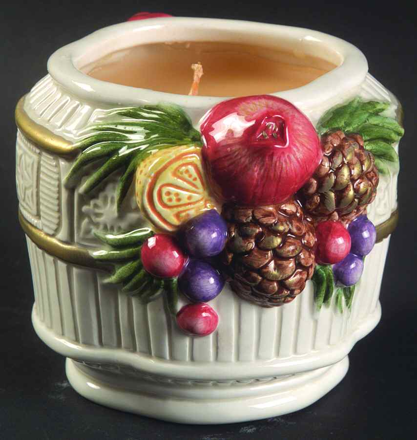 Winter Spice Votive Candleholder by Fitz & Floyd-1