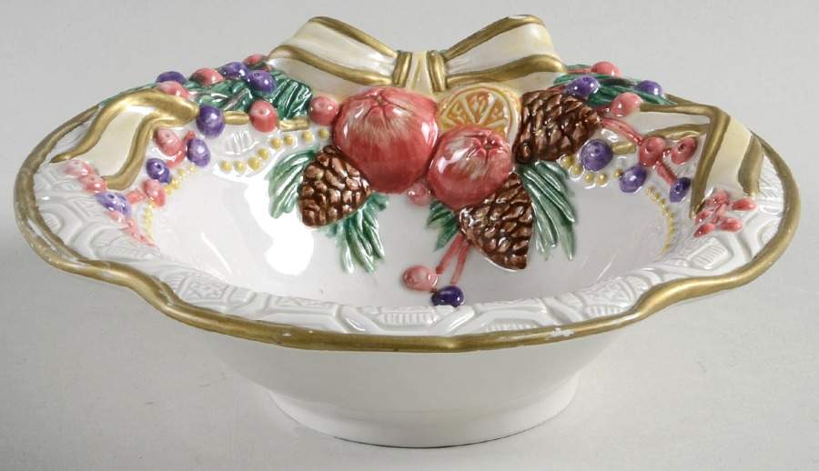 Winter Spice Small Candy Dish by Fitz & Floyd-1