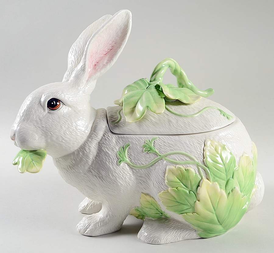 Le Lapin Tureen &  Lid by Fitz & Floyd-1