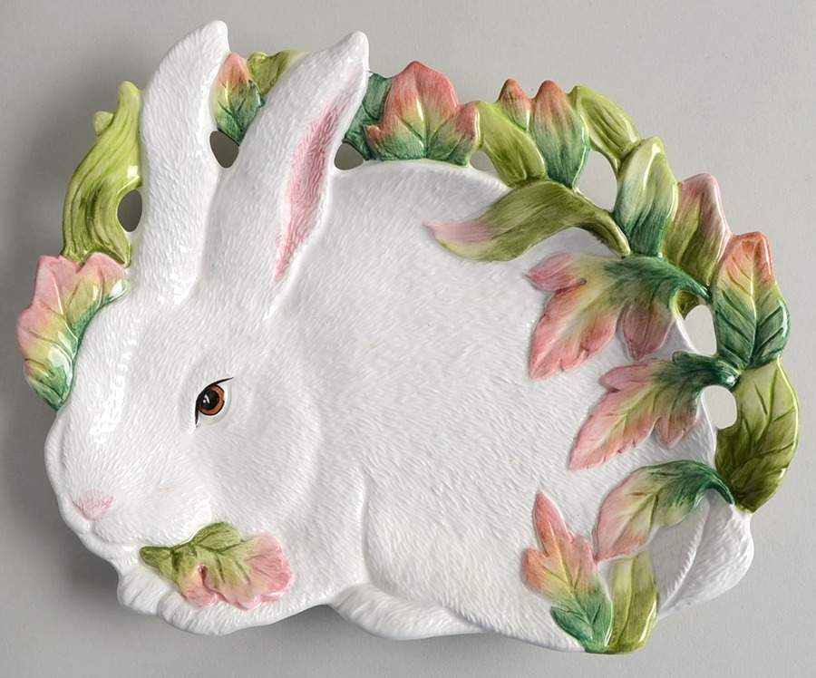 Le Lapin Canape Plate by Fitz & Floyd-1