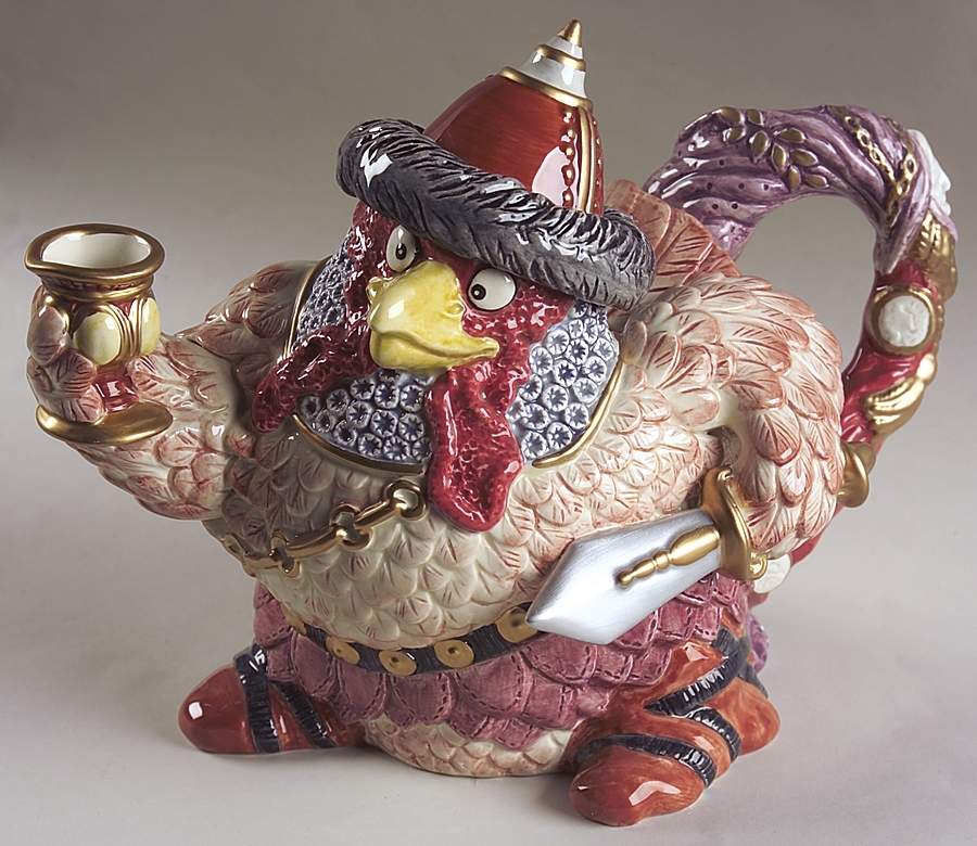 Birdbrains Teapot & Lid by Fitz & Floyd-1