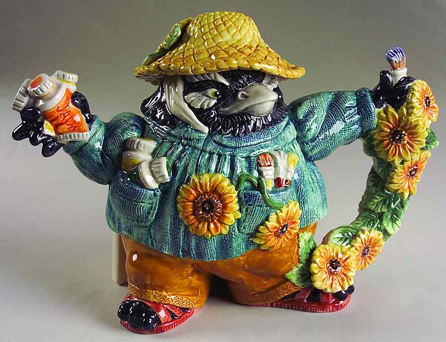 Birdbrains Teapot & Lid by Fitz & Floyd-1