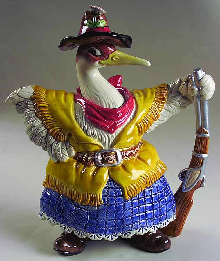 Birdbrains Teapot & Lid by Fitz & Floyd-1