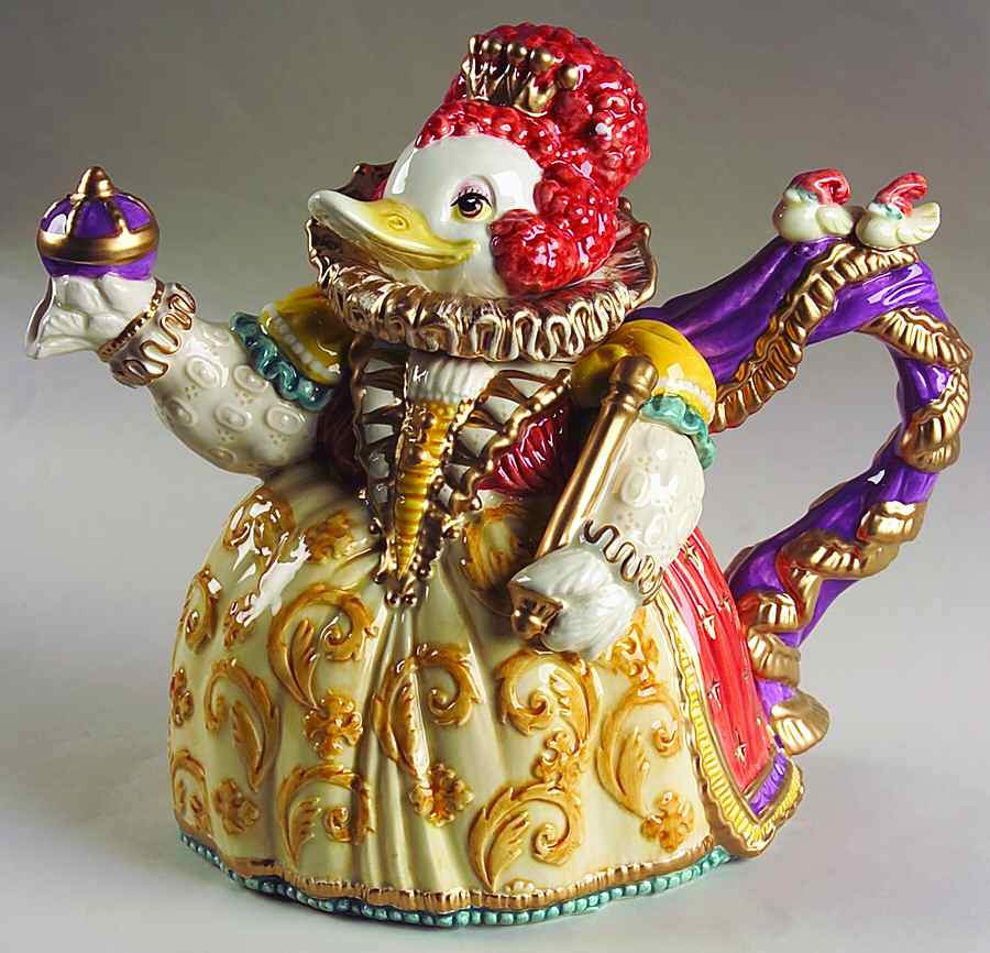 Birdbrains Teapot & Lid by Fitz & Floyd-1