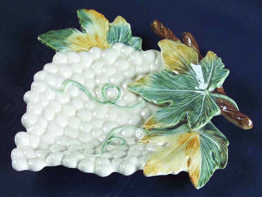 Vintage Grapes Canape Plate by Fitz & Floyd-1