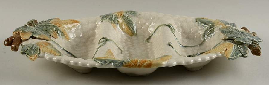 Vintage Grapes Oval Divided Server by Fitz & Floyd-1