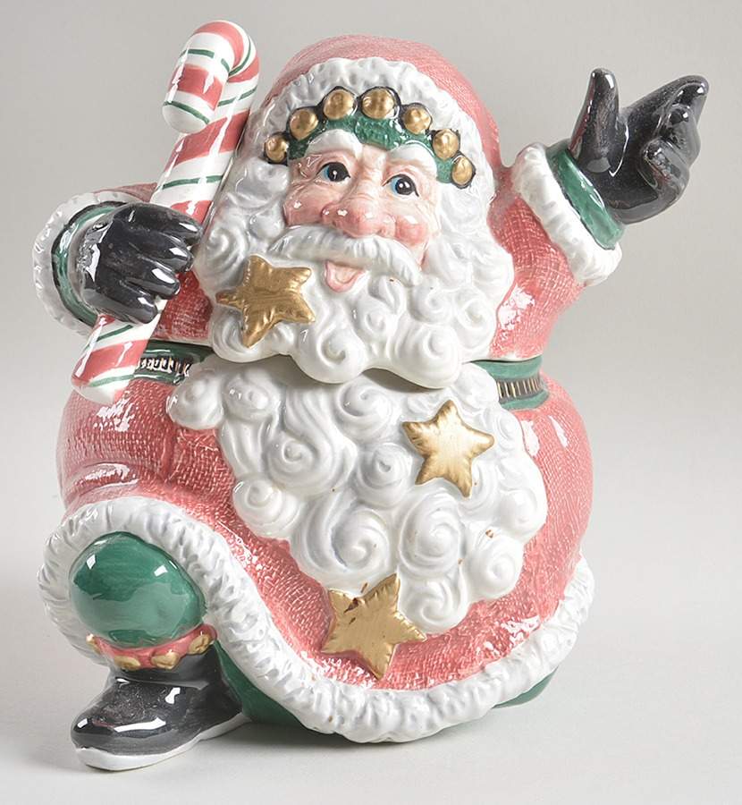 Snow Business Cookie Jar & Lid by Fitz & Floyd-1