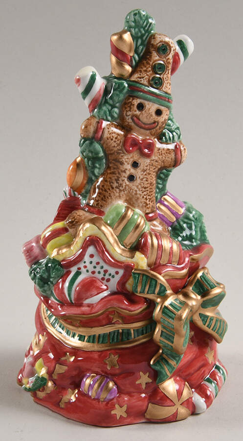 Santa Sweets Bell by Fitz & Floyd-1