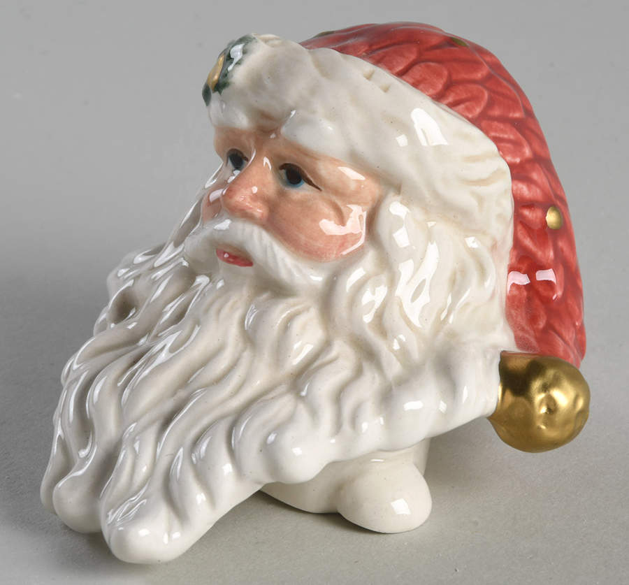 Christmas Wreath Lid for Figural Teapot by Fitz & Floyd-1