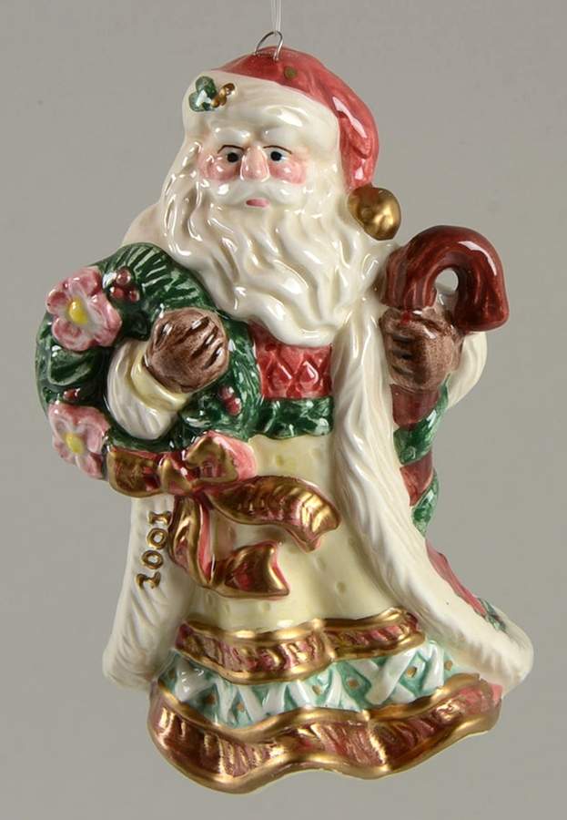 Christmas Wreath Bell by Fitz & Floyd-1