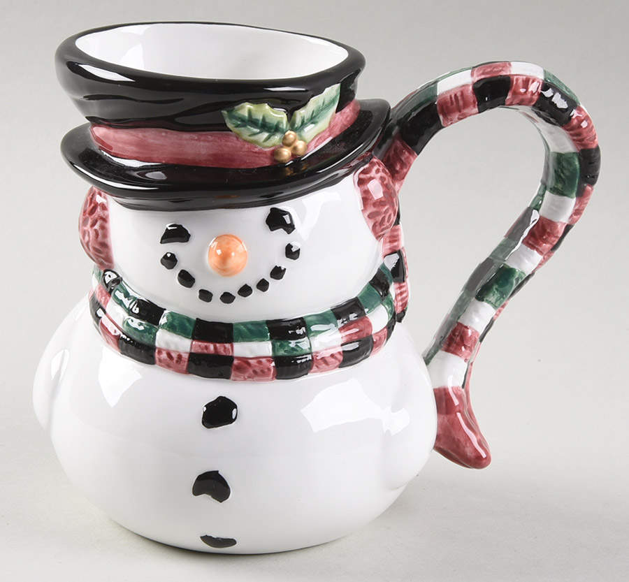 Snowman Mug by Fitz & Floyd-1