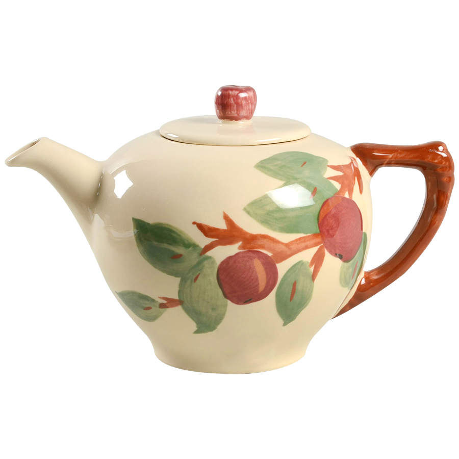 Apple (China,  Apple Backstamp) Teapot & Lid by Franciscan-1