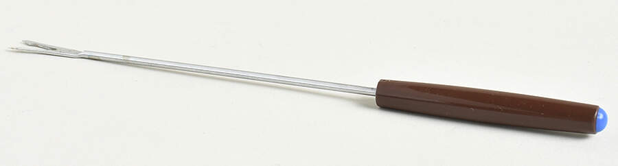 Apple (China,  Apple Backstamp) Fondue Fork by Franciscan-1