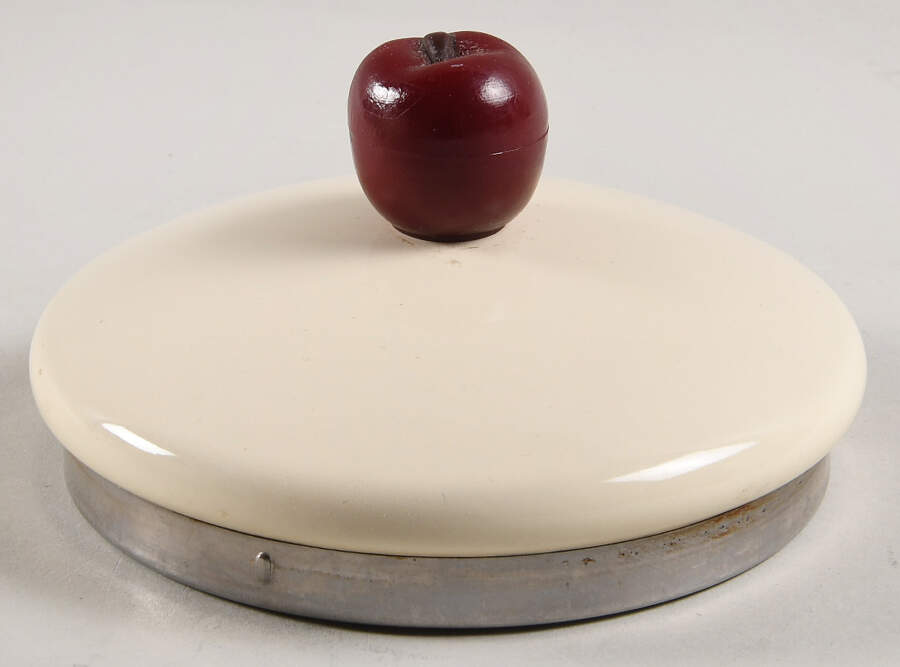 Apple (China,  Apple Backstamp) Lid for Metal Kettle by Franciscan-1