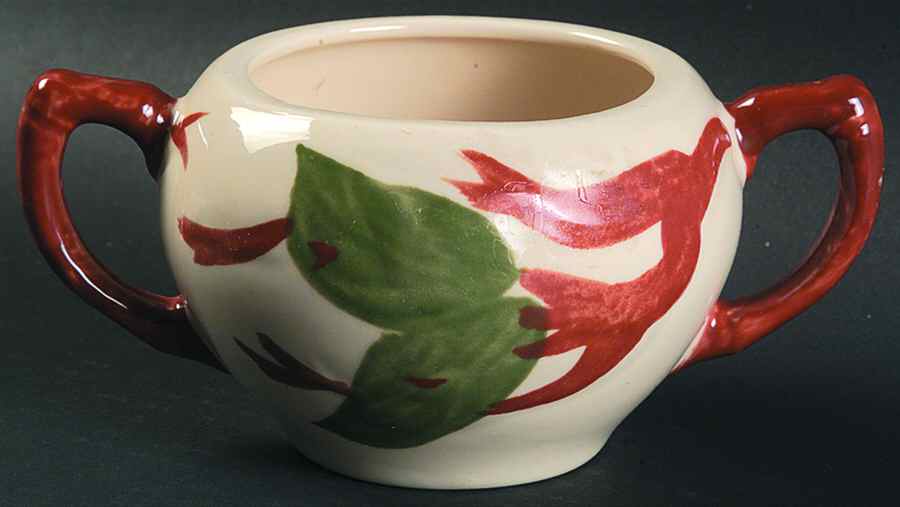 Apple (China,  Apple Backstamp) Sugar Bowl No Lid by Franciscan-1