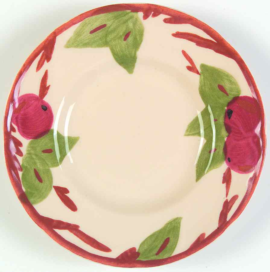 Apple (China,  Apple Backstamp) Bread & Butter Plate by Franciscan-1