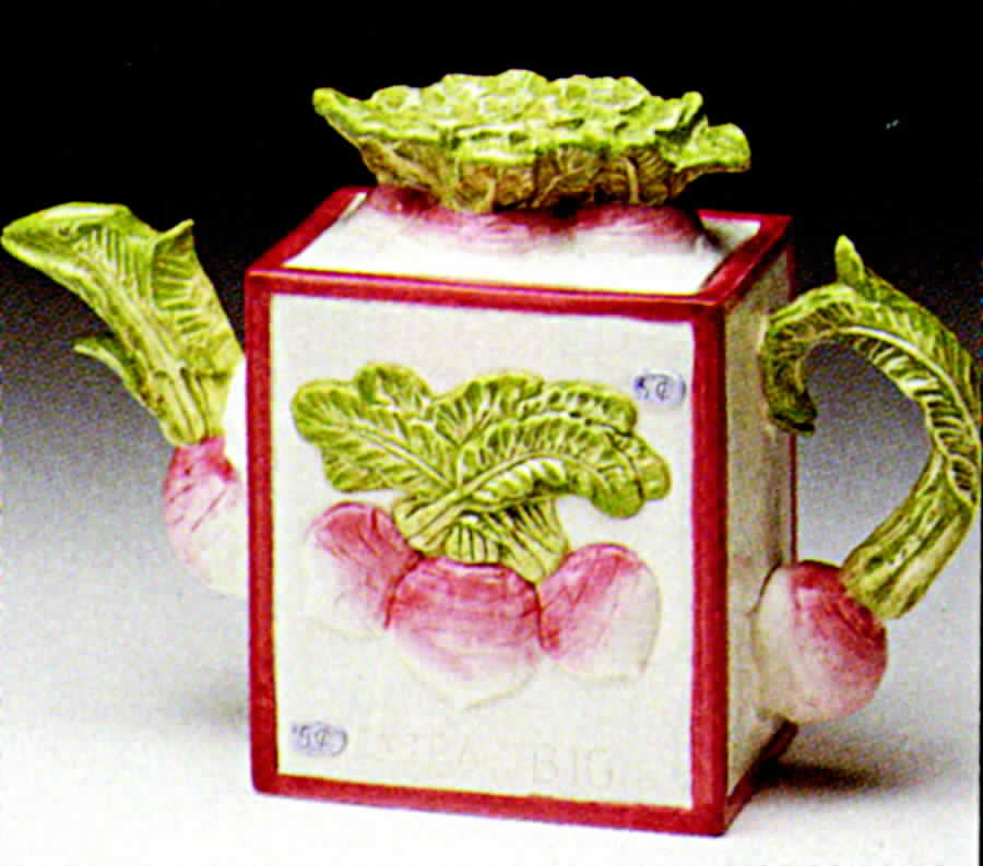 Seeds of Spring Teapot & Lid by Fitz & Floyd-1